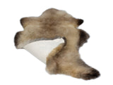 Lammfell Premium Smokey Schwarzkopf 100-110cm Schaffell Schwarzkopfschaf